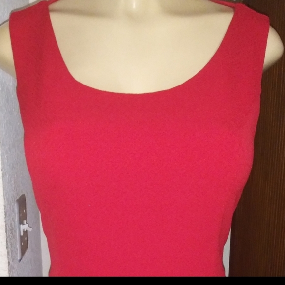 FOREVER 21 RED DRESS SZ MED - Picture 2 of 6